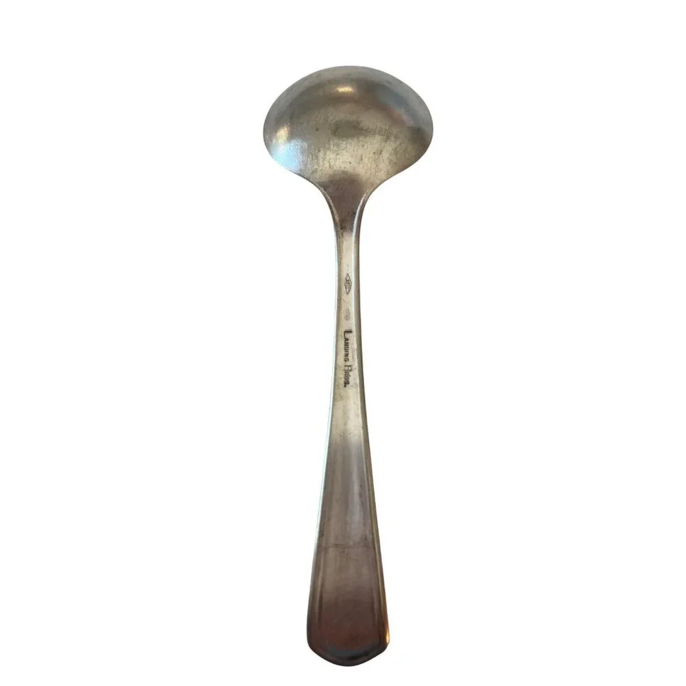 Vintage Lansing Bros Silver-Plated Spoon 6